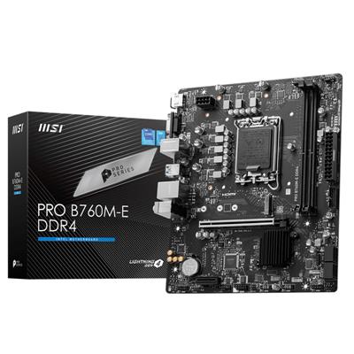 Motherboard (1700) MSI PRO B760M-E DDR4